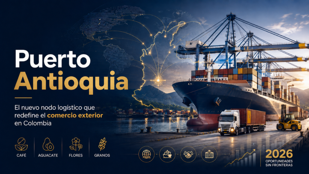 Puerto Antioquia cambia el mapa logístico de Colombia: oportunidades para el comercio exterior en 2026