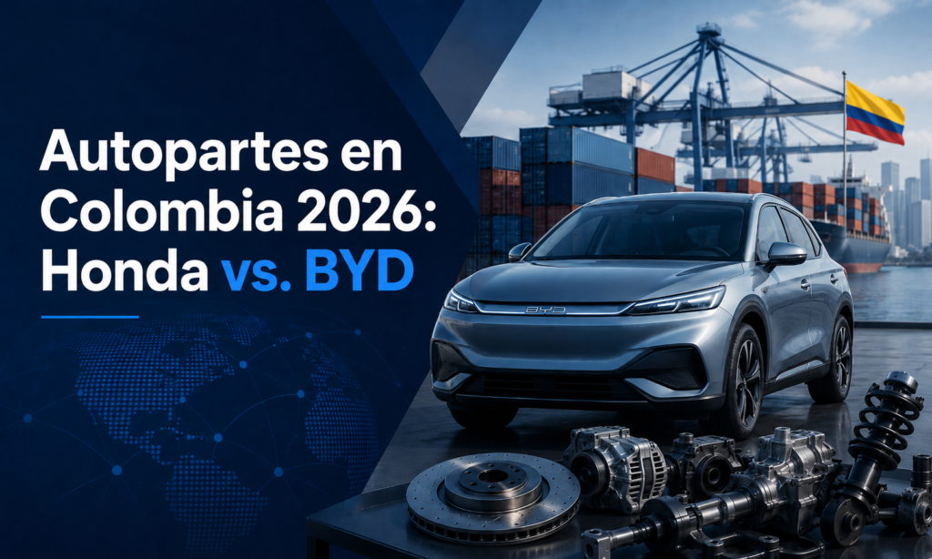 Honda, BYD y las autopartes: ¿qué está cambiando en Colombia?